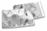 Zilver gekleurde metallic folie enveloppen - 114 x 162 mm | Enveloppenland.be