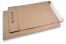 Papieren zakken met stripsluiting - bruin | Enveloppenland.be