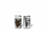 Stazakken metallic transparant - zilver metallic, 85 x 145 x 50 mm - 100 ml | Enveloppenland.be