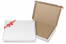 Postdoosjes Kerst - Kerststrik 160 x 120 x 25 mm | Enveloppenland.be