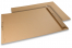 Golfkartonnen enveloppen bruin - 530 x 740 mm | Enveloppenland.be
