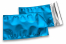 Blauw gekleurde metallic folie enveloppen - 114 x 162 mm | Enveloppenland.be