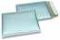 Luchtkussen enveloppen ECO mat metallic - ijsblauw 180 x 250 mm | Enveloppenland.be