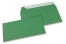 110 x 220 mm - Donkergroen gekleurde papieren enveloppen | Enveloppenland.be