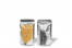Stazakken metallic transparant - zilver metallic, 110 x 185 x 70 mm - 250 ml | Enveloppenland.be