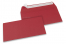 110 x 220 mm - Donkerrood gekleurde papieren enveloppen | Enveloppenland.be