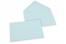 Wenskaart enveloppen gekleurd - lichtblauw, 125 x 175 mm | Enveloppenland.be