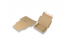 Postdozen met bovenklep en stripsluiting - 160 x 120 x 25 mm (A6), bruin | Enveloppenland.be