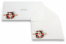 Kerstkaart enveloppen - 3d kerstman | Enveloppenland.be