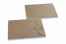 Enveloppen met Japanse sluiting - 162 x 229 mm, bruin kraft | Enveloppenland.be