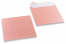 Babyroze gekleurde enveloppen parelmoer - 170 x 170 mm | Enveloppenland.be