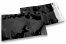 Zwart gekleurde metallic folie enveloppen - 162 x 229 mm | Enveloppenland.be