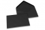 Wenskaart enveloppen gekleurd - zwart, 125 x 175 mm | Enveloppenland.be