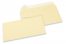 110 x 220 mm - Ivoorwit gekleurde papieren enveloppen  | Enveloppenland.be