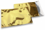 Goud gekleurde metallic folie enveloppen - 162 x 229 mm | Enveloppenland.be