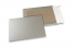 Bordrug enveloppen gekleurd - Zilver, 162 x 229 mm | Enveloppenland.be