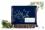 Kerst luchtkussen enveloppen, blauw + sterren | Enveloppenland.be
