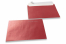 Rood gekleurde enveloppen parelmoer - 162 x 229 mm | Enveloppenland.be