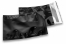 Zwart gekleurde metallic folie enveloppen - 114 x 162 mm | Enveloppenland.be