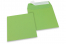 160 x 160 mm -  Appelgroen gekleurde papieren enveloppen | Enveloppenland.be