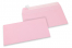 110 x 220 mm - Licht roze gekleurde papieren enveloppen  | Enveloppenland.be