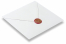 Lakzegels - Uiltje op envelop | Enveloppenland.be