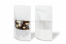 Stazakken kraft met venster - wit, 160 x 270 x 80 mm, 750 ml | Enveloppenland.be