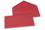 Wenskaart enveloppen gekleurd - rood, 110 x 220 mm | Enveloppenland.be