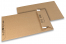 Golfkartonnen enveloppen bruin - 240 x 340 mm | Enveloppenland.be