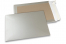 Bordrug enveloppen gekleurd - Zilver, 229 x 324 mm | Enveloppenland.be