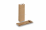Blokbodemzakjes papier bruin - 80 x 50 x 250 mm zonder venster, 250 ml | Enveloppenland.be
