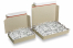 Opvulmateriaal papierwol in zelfklevende postdoos graspapier | Enveloppenland.be