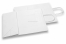 Papieren draagtassen gedraaide handgreep - wit, 260 x 120 x 350 mm, 90 gr | Enveloppenland.be
