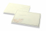 Rouwkaart enveloppen - Crème + bloesem | Enveloppenland.be