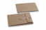 Enveloppen met Japanse sluiting - 114 x 162 x 25 mm, bruin kraft | Enveloppenland.be