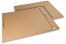 Golfkartonnen enveloppen bruin - 530 x 640 mm | Enveloppenland.be