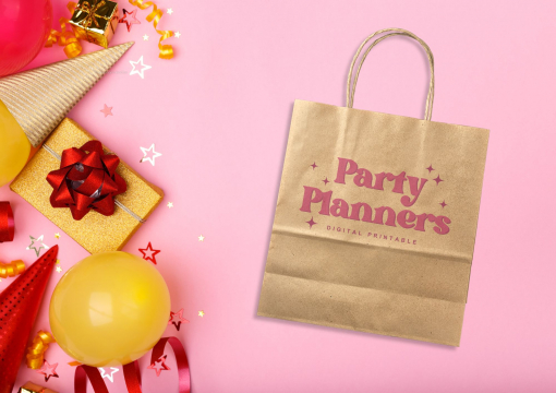 Papieren draagtassen gedraaide handgreep | Enveloppenland.be