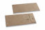 Enveloppen met Japanse sluiting - 110 x 220 mm, bruin kraft | Enveloppenland.be