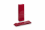 Blokbodemzakjes gekleurd - rood 55 x 30 x 175 mm, 50 gram | Enveloppenland.be