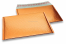 Luchtkussen enveloppen ECO metallic - oranje 235 x 325 mm | Enveloppenland.be
