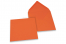 Wenskaart enveloppen gekleurd - oranje, 155 x 155 mm | Enveloppenland.be
