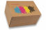 Autolockdoos SpeedBox - voorbeeld met logo op de voorzijde | Enveloppenland.be