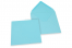 Wenskaart enveloppen gekleurd - hemelsblauw, 155 x 155 mm | Enveloppenland.be