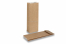 Blokbodemzakjes papier bruin - 105 x 65 x 298 mm zonder venster, 500 ml | Enveloppenland.be