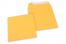 160 x 160 mm -  Goudgeel gekleurde papieren enveloppen | Enveloppenland.be