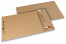 Golfkartonnen enveloppen bruin - 260 x 380 mm | Enveloppenland.be