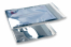Folie enveloppen semi transparant zilvergrijs | Enveloppenland.be