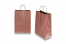 Papieren draagtassen gedraaide handgreep - metallic rood, 260 x 120 x 350 mm, 90 gr | Enveloppenland.be