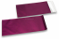 Bordeaux gekleurde mat metallic folie enveloppen - 110 x 220 mm | Enveloppenland.be