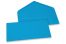 Wenskaart enveloppen gekleurd - oceaanblauw, 110 x 220 mm | Enveloppenland.be